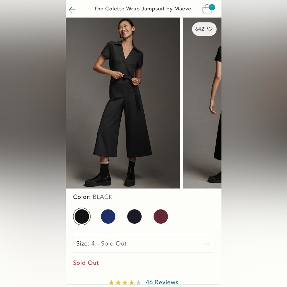 The Colette Wrap Jumpsuit by Maeve